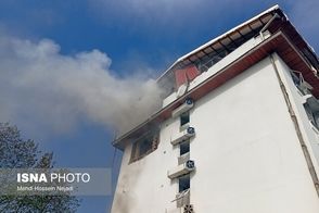 اولین تصاویر از انفجار شدید در هتل اسپیناس 