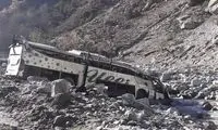 سقوط مرگبار اتوبوس مسافربری در پلدختر