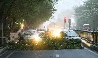 پیش‌بینی هواشناسی از وقوع تندباد در تهران