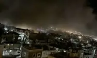 تصاویری از حمله شبانه اسرائیل به جنوب بیروت