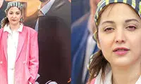 روشنک گرامی با شلواری که پوشیدنش جرات می‌خواهد