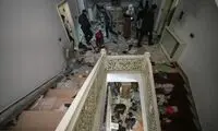 تصاویری از غارت کاخ ریاست جمهوری سوریه