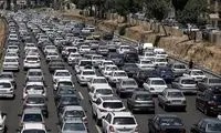 ترافیک سنگین در ورودی‌های تهران و جاده‌های شمال