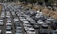 ترافیک سنگین در ورودی‌های تهران و جاده‌های شمال
