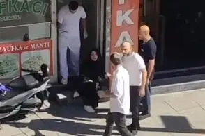 لحظه قتل زن جوان توسط نامزد سابق مقابل چشم مردم 
