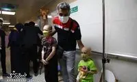مجری معروف، آرزوی کودکان بیمار را برآورده کرد