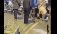 برخورد وحشیانه پلیس دانمارک با زن پناهجوی ایرانی

