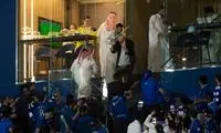 زد و خورد هواداران النصر و الهلال با چوب و چماق!