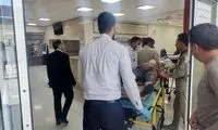 تصادف زنجیره‌ای، ۱۳ نفر را روانه بیمارستان کرد