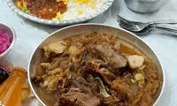 فوت و فن چلو گوشت خوشمزه و رستورانی در خانه