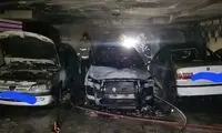 حریق در مجتمع مسکونی ۶۰ واحدی در منطقه 14 تهران