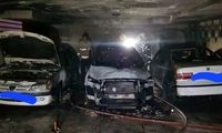 حریق در مجتمع مسکونی ۶۰ واحدی در منطقه 14 تهران