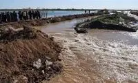 ببینید؛ لحظه دلهره‌آور از سیل شدید در مترو