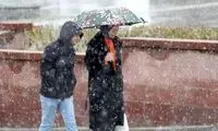 تصاویری از بارش سنگین برف بیخ گوش ایران!