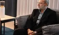 لاریجانی غیرمستقیم حرف نهایی ایران به ترامپ را گفت