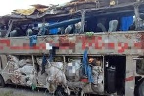 اولین تصاویر از تصادف وحشتناک در برزیل با حداقل ۱۵ کشته