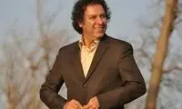 چهره غم‌زده عمو پورنگ در مراسم آرش میراحمدی
