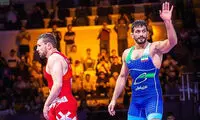 یزدانی و زارع با لباس محلی قزاقستان