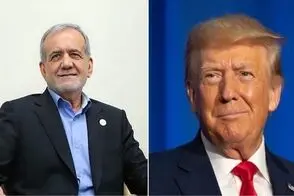 ترامپ عکس پزشکیان را در صفحه‌اش پست کرد