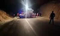 تصادف مرگبار اتوبوس با کامیون؛ تا کنون دو کشته!