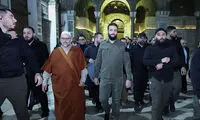 نمایش معنادار هدیه بن‌سلمان توسط جولانی در مکانی خاص