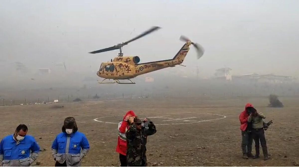 بالگردهای ارتش به مازندران اعزام شدند