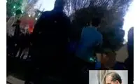 ضرب و شتم خانم خبرنگار در بلوار کشاورز تهران