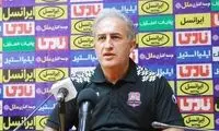 خبر تلخ سرمربی نساجی به خبرنگاران 