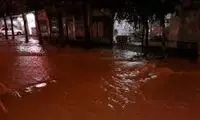 بارش سیل‌آسا، مردم این منطقه را غافلگیر کرد