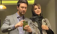 خودنمایی همسر شاهرخ استخری در آرایشگاه زنانه! 