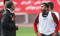 ماجرای خمیازه معروف پیام صادقیان سر تمرین پرسپولیس
