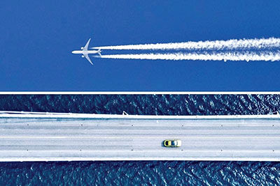 کدام یک برای محیط زیست بدتر است: رانندگی یا پرواز؟