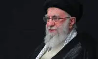 تصاویری از رهبر انقلاب در مراسم عزاداری اربعین حسینی