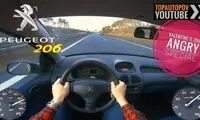 تست جالب خسارت وارده طی تصادف دو خودرو 