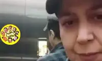 آسانسور سواری مازیار لرستانی سوژه شد