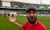 پرسپولیسی‌ها صبح دربی را با شعار بلاگر معروف آغاز کردند