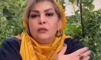 ویدئوی بازیگر زن پس از پخش فیلم جنجالی از او