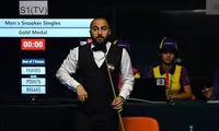شکست ستاره ایرانی مقابل ترامپ در اسنوکر
