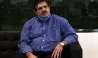 شوخی و خنده عباس جدیدی کنار نامزد انتخابات