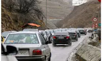 محدودیت تردد در جاده چالوس و آزادراه تهران ـ شمال