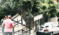 وضعیت عجیبی که طوفانِ امروز در تهران به بار آورد