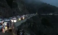 آزادراه تهران - شمال قفل شد