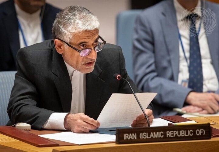 نطق طوفانی نماینده ایران علیه اسرائیل در شورای امنیت