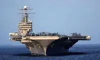 ناو هواپیمابر لینکلن دریای عمان را ترک کرد