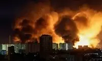 لحظه حمله پهپادی اوکراین به کارخانه موشکی روسیه