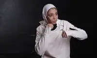 عکسی از سهیلا منصوریان در ستاد یک نامزد انتخابات