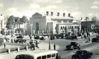 تصاویر جالب از میدان توپخانه ۷۷ سال قبل