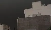 آسمان مشهد دوباره وسط روز، تاریک شد!