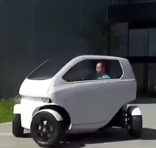 ویدیویی باورنکردنی از یک خودروی کوچک تاشدنی
