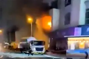 انفجاری بزرگ لحظاتی پیش دبی را لرزاند 